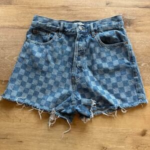 Pacsun blue denim shorts